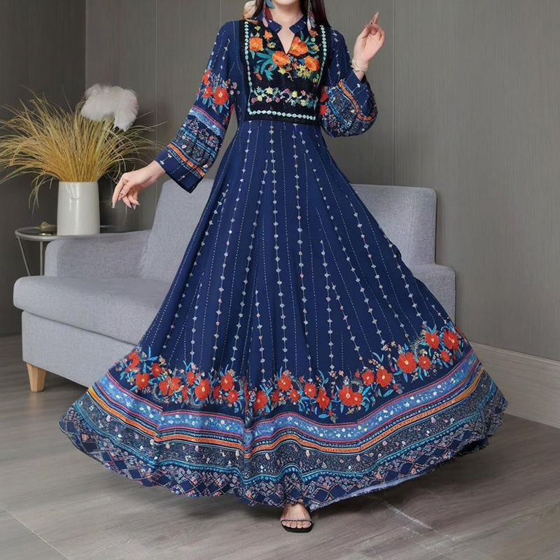 Ethnic Embroidered Dress